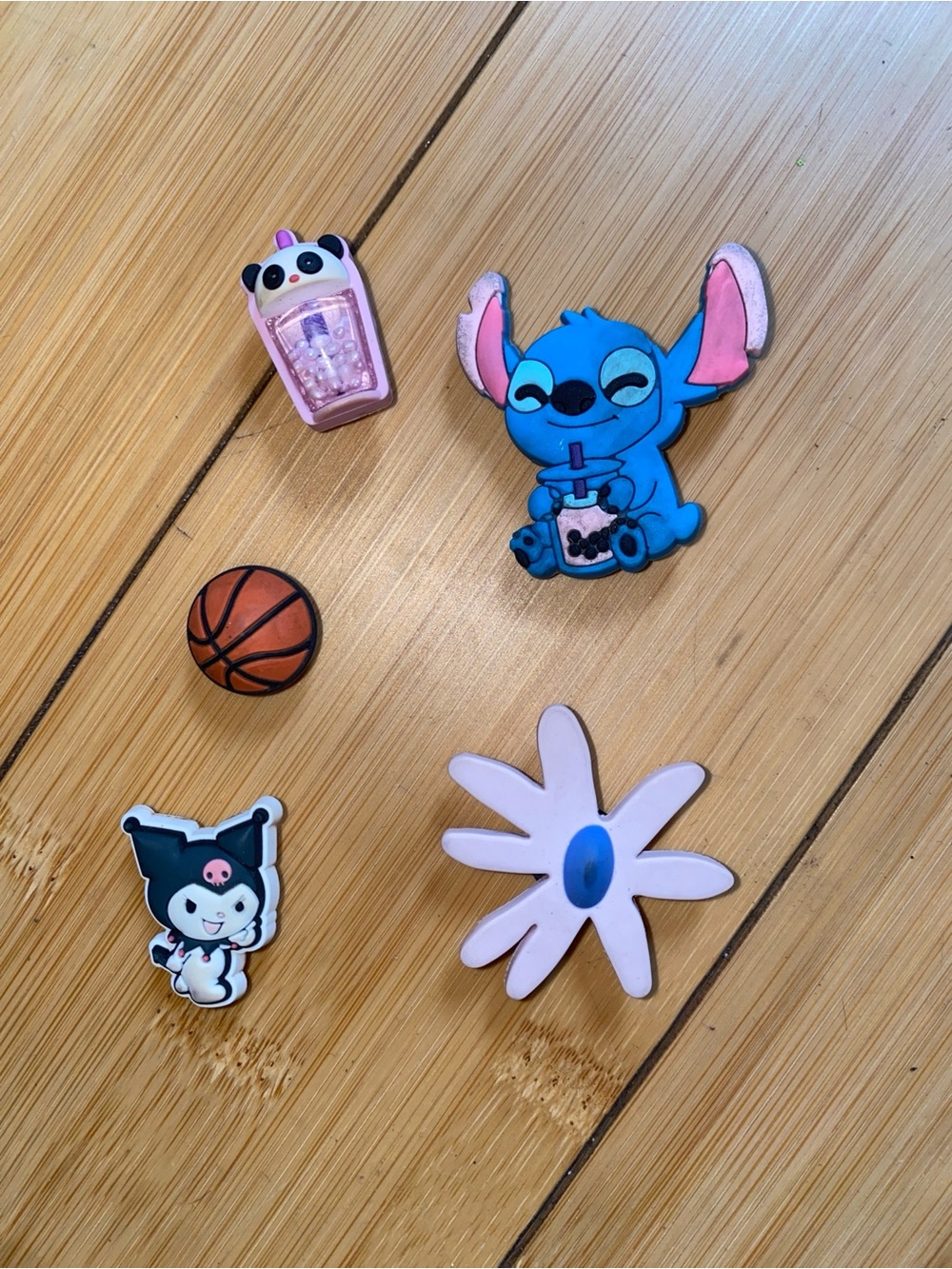 Blue Stitch Bubble Tea Shoe Charm - Kids Toy Accessory